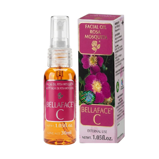 Aceite corporal BELLAFACE-C® Rosa Mosqueta FCO. 030ml