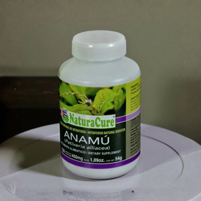Cápsulas duras NATURACURE® Anamú CJA/FCO. DE 120