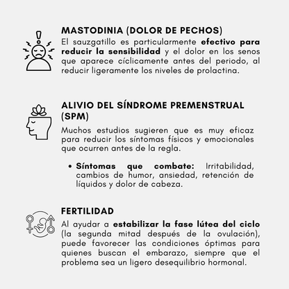 Cápsulas duras HERBACEUTICALS® Vitexina CJA. BL. 6x10