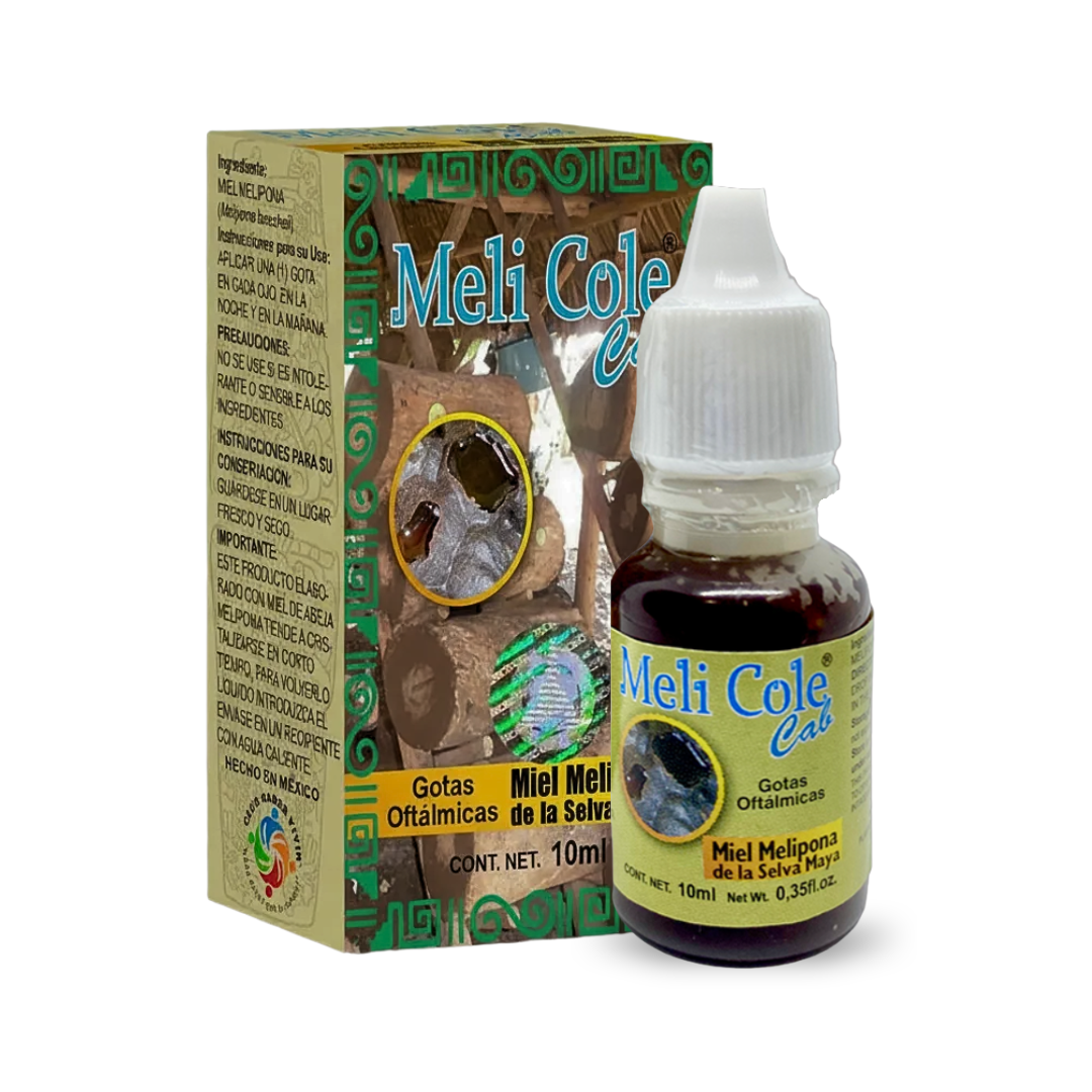 Gotas oftálmicas MELI COLE CAB® Melipona, miel CJA/BOT. 010ml