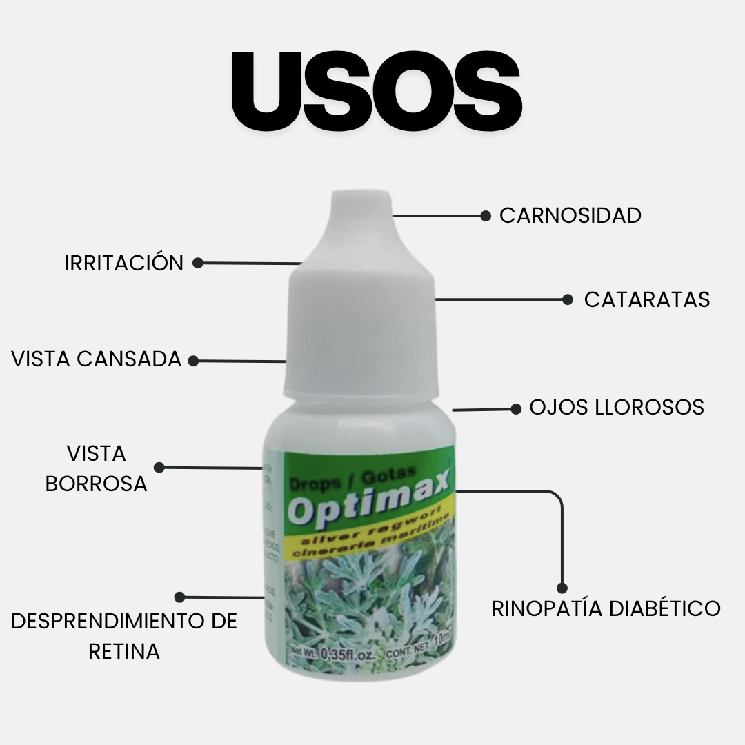 Gotas oftálmicas OPTIMAX® Cineraria marítima CJA/BOT. 010ml