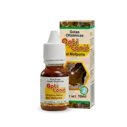 Gotas oftálmicas OPTITONIC® Melipona, miel CJA/BOT. 010ml