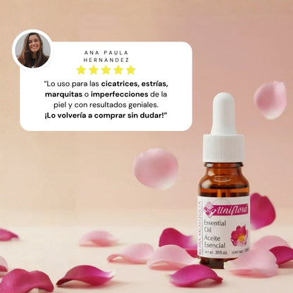 Aceite esencial UNIFLORA® Rosa Mosqueta CJA/BOT. 010ml