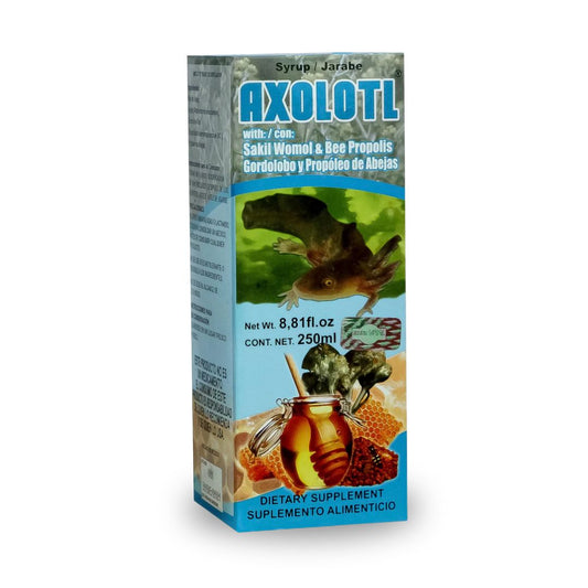 Jarabe AXOLOTL® Gordolobo y propóleo CJA/FCO. 250ml