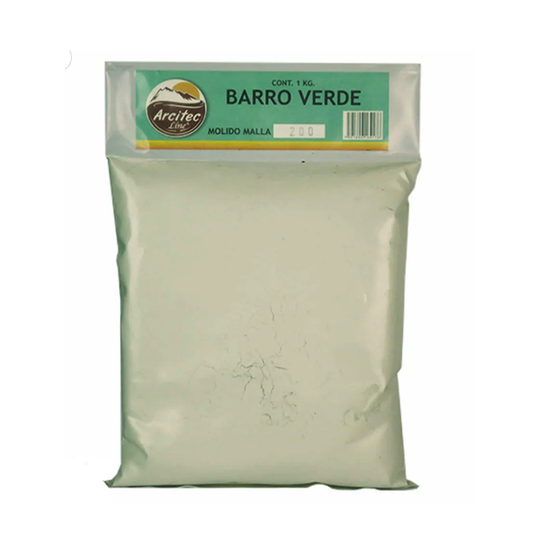Polvo ARCITEC LINE® Barro verde BSA. 1 kg