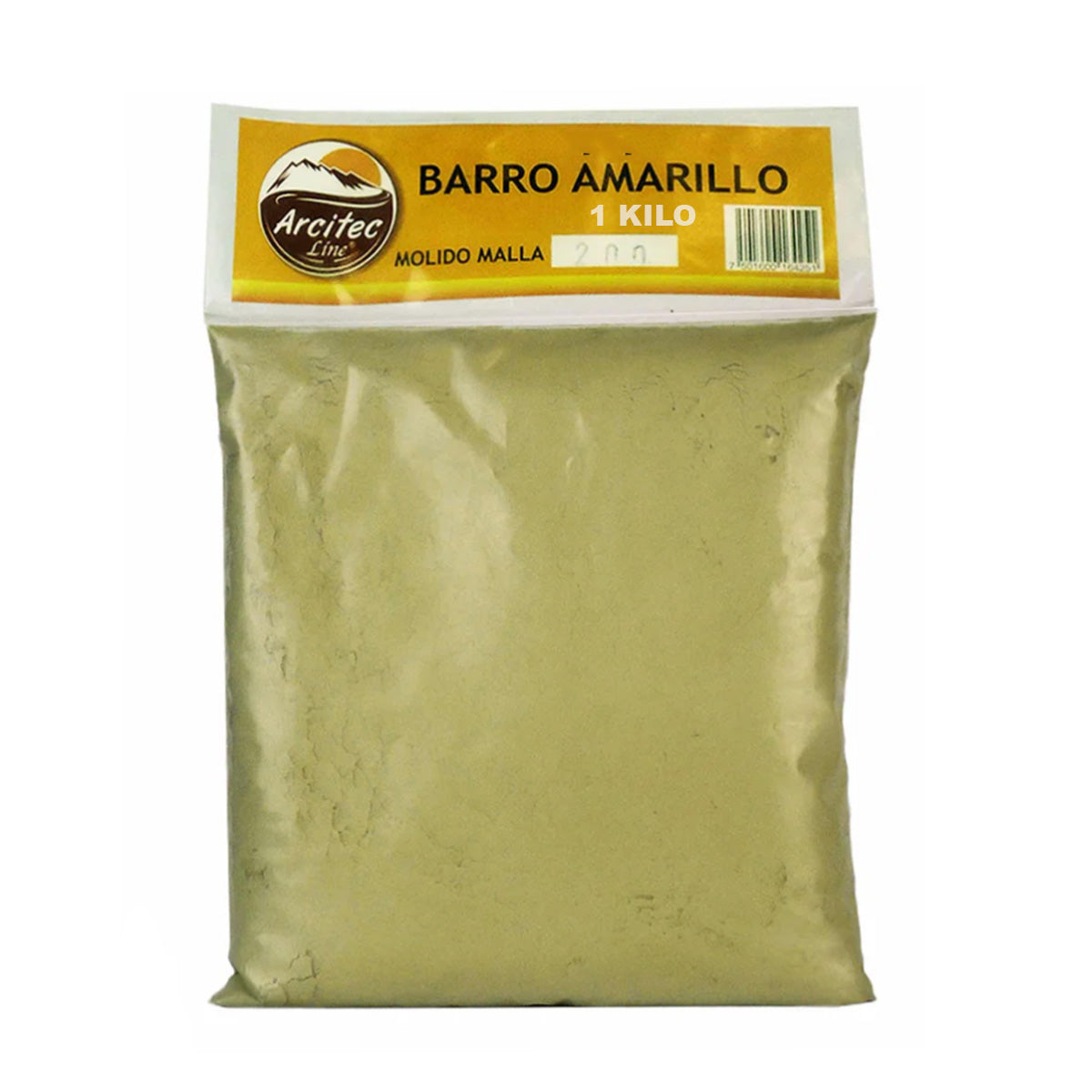 Polvo ARCITEC LINE® Barro amarillo BSA. 1 kg