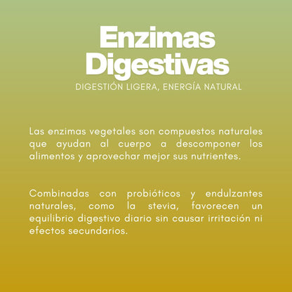 Polvo para preparar ENZIMOTERAPIA® Enzimas y lactobasilos FCO. DE 150g