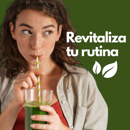 Polvo para preparar FIBRAVIT jugo verde® Nopal, apio, naranja, + 11 FCO. B. DE 900g
