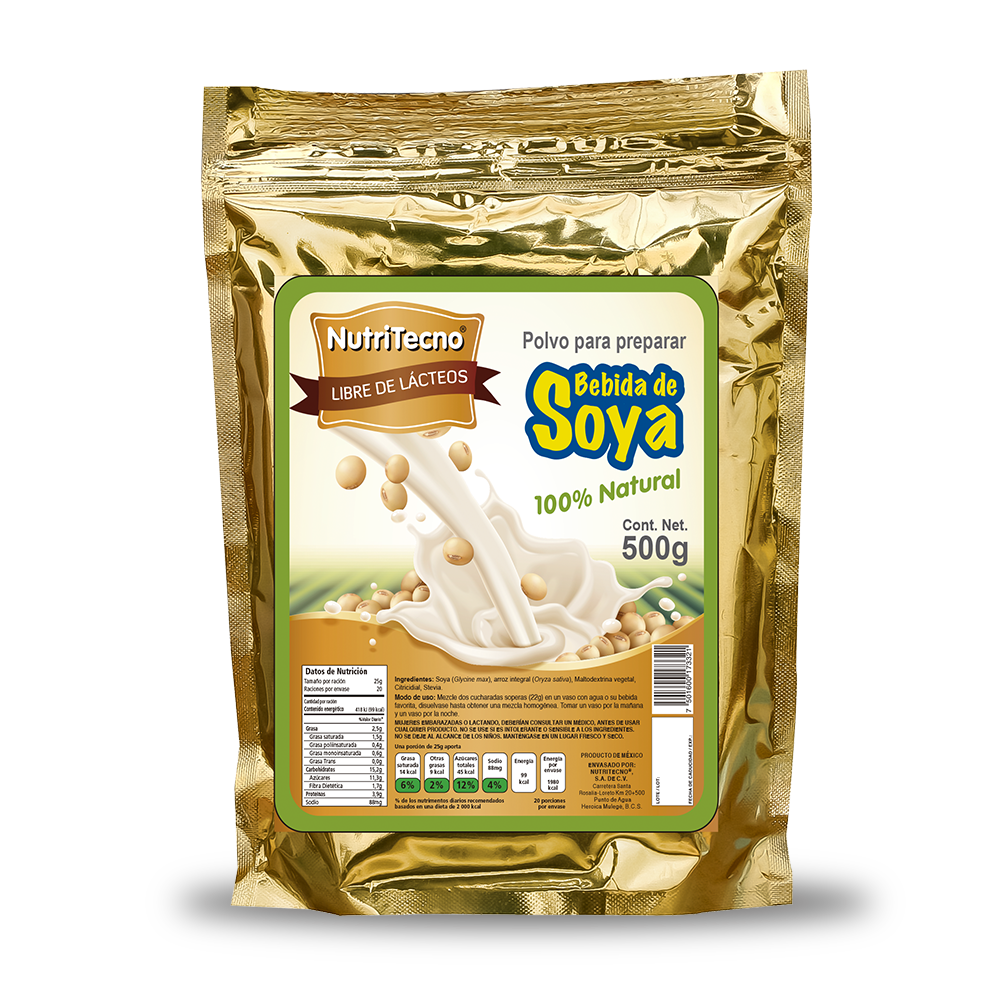 Polvo para preparar NUTRATECNO® Almendras BSA. DE 500g