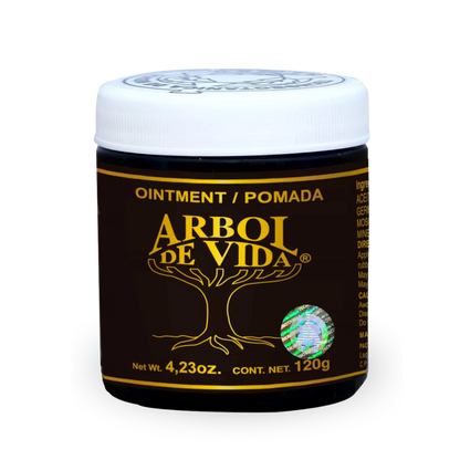 Pomada ÁRBOL DE VIDA® Jurema, gérmen de trigo y rosa mosqueta POM. DE 120g