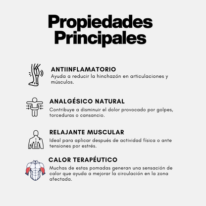 Pomada ÁRBOL DE VIDA® Jurema, gérmen de trigo y rosa mosqueta POM. DE 120g